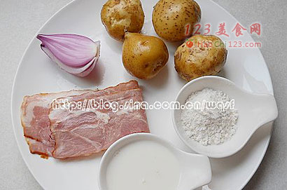 培根烤土豆图解 做法及步骤