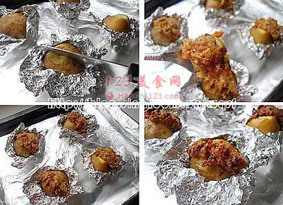 培根烤土豆图解 做法及步骤