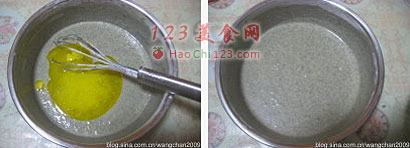 黑芝麻华夫饼图解 做法及步骤