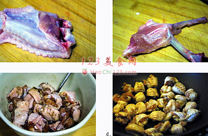 甜辣翅中肉 做法及步骤