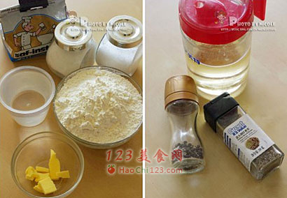 香草叶形烤饼 做法及步骤