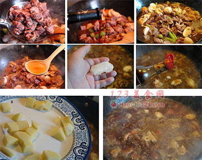红酒牛肉图解 做法及步骤