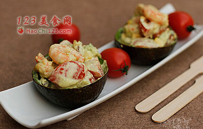 牛油果什锦沙拉图解 做法及步骤