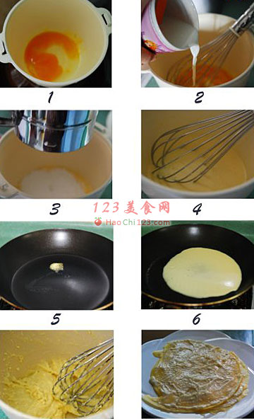 法式千层糕 做法及步骤